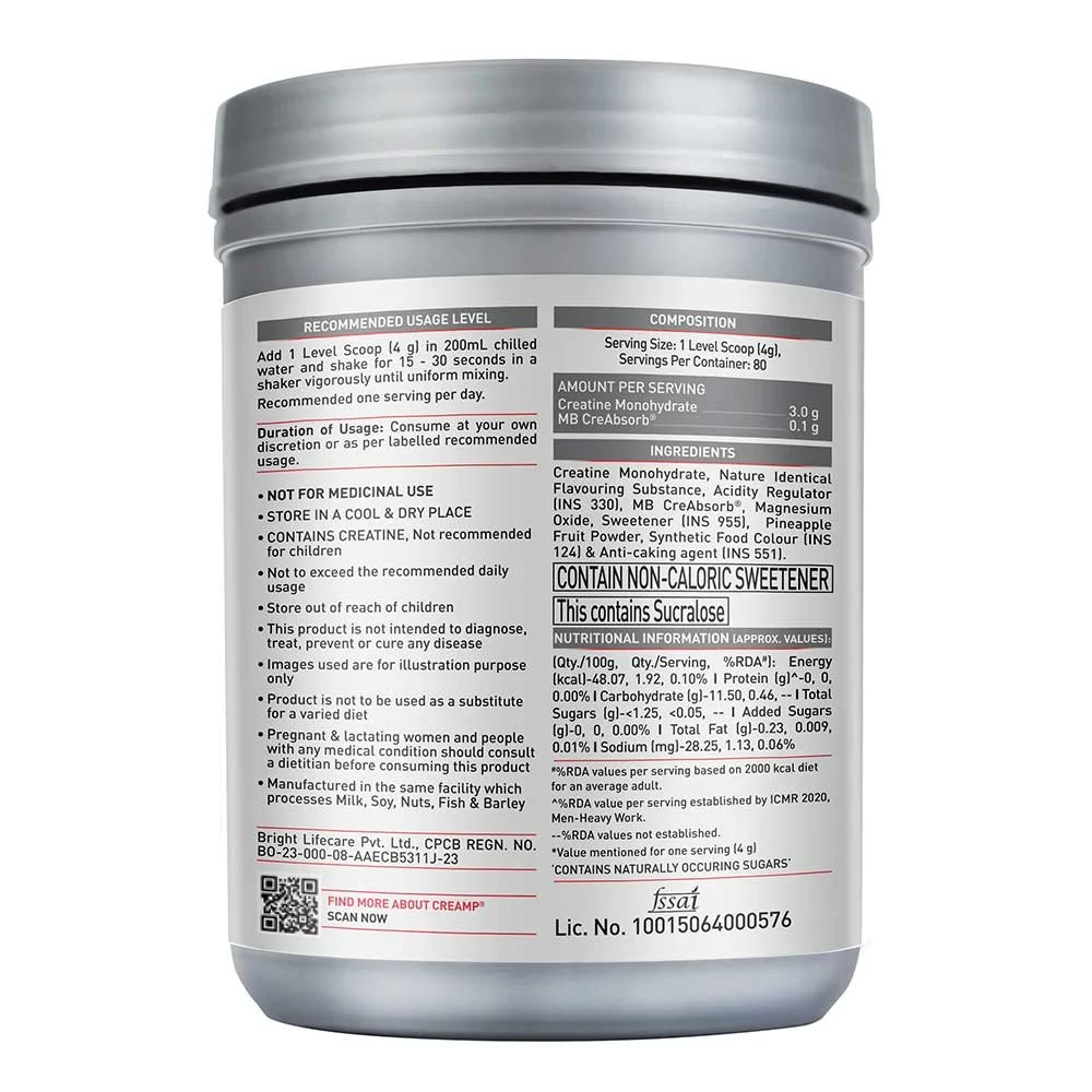 MB Micronized Creatine Monohydrate 320g - Image 2